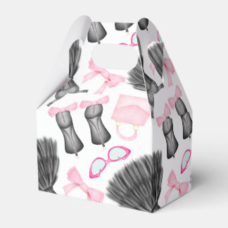 Chique stijlvolle meisjes hoge hakken Mode Bedankdoosjes