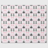 Chique stijlvolle meisjes hoge hakken Mode Cadeaupapier (Vlak)