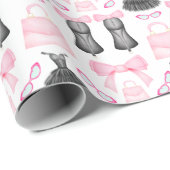 Chique stijlvolle meisjes hoge hakken Mode Cadeaupapier (Rol Hoek)