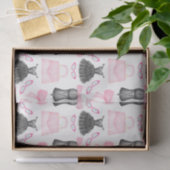 Chique stijlvolle meisjes hoge hakken Mode Tissuepapier (Geschenk)