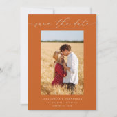 Chique Stijlvolle Mod Photo Save the Date 3 - Sina Kaart (Voorkant)