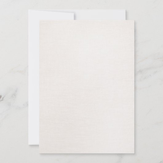 Chique stijlvolle nep goud folie cirkels & perzik kaart (Achterkant)