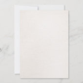 Chique stijlvolle nepgoud folie cirkels & perzik l kaart (Achterkant)