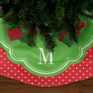 Chique Stippen Familie Monogram Boomrok Kerstboom Rok