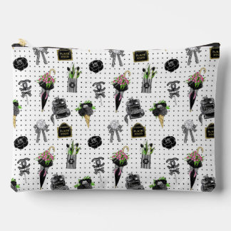 Chique Stippen Paryse Mode Make-uptasje Etui