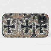 Chique strass cowgirl western land kruis Case-Mate iPhone case (Achterkant (horizontaal))