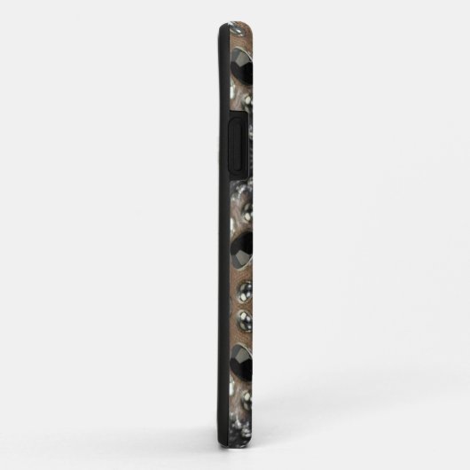 Chique strass cowgirl western land kruis Case-Mate iPhone case (Achterkant/rechts)