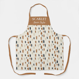 Chique Stylist Schort in Soft Beige