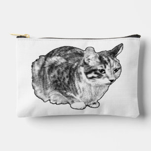 Chique tabby lijnen met besneeuwde spikkels etui