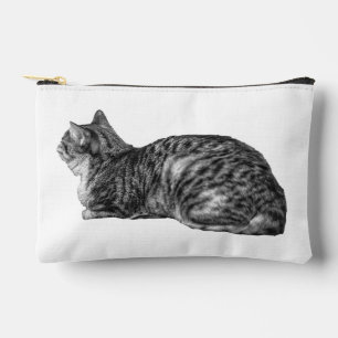 Chique Tabby Textuur Pouch Etui