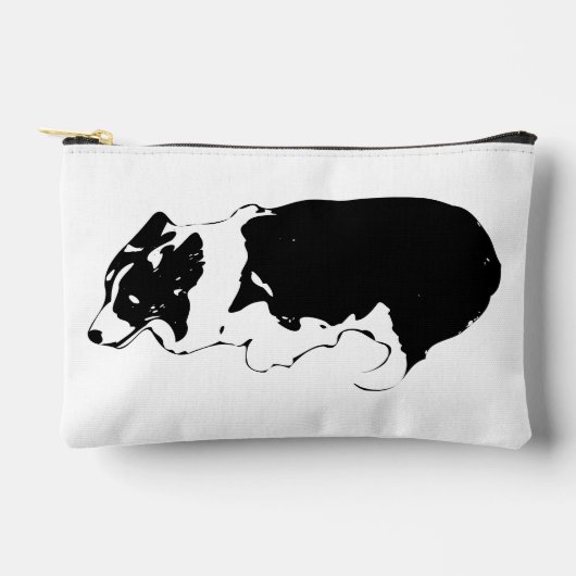 Chique tasje met corgi flair etui (Voorkant)