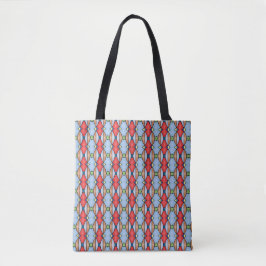 Chique tassen: trendy all-over gedrukte ontwerpen tote bag