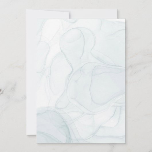 Chique Teal Gouden Ethische Trouwtafel Nummers Kaart (Achterkant)