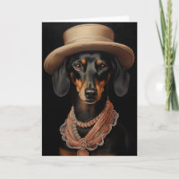 Chique teckel met crème Pet