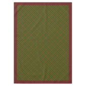 Chique Thanksgiving Tartan Tafelkleed Rustieke Her (Voorkant)