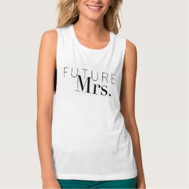 Chique toekomst mevrouw | Bruid Tanktop