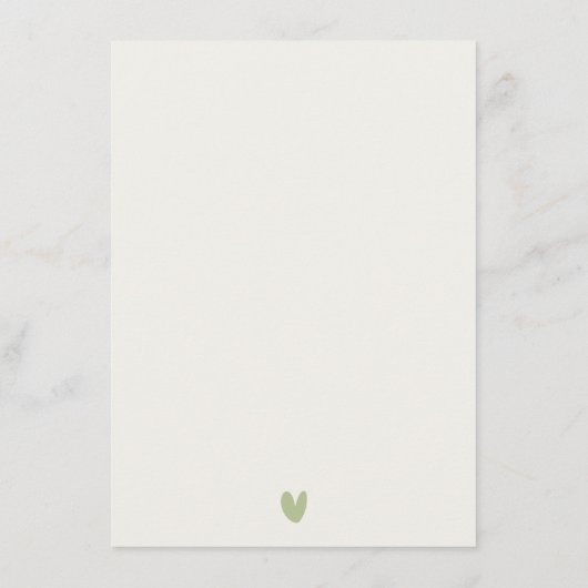 Chique Tortelduifjes Botanische krans Trouwgegeven Informatiekaartje (Achterkant)