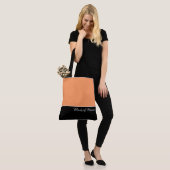 Chique Tote Bag voor Bruidsmeisje (Op model)