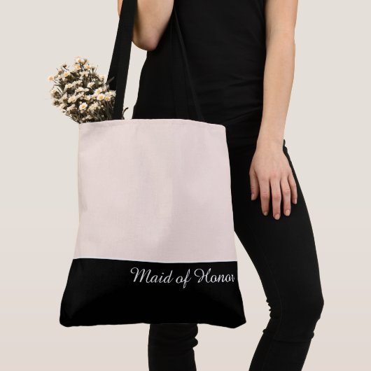 Chique Tote Bag voor Bruidsmeisje (Dichtbij)
