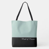 Chique Tote Bag voor Bruidsmeisje (Achterkant)