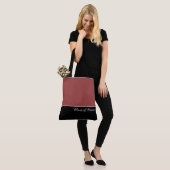 Chique Tote Bag voor Bruidsmeisje (Op model)