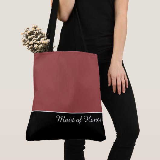 Chique Tote Bag voor Bruidsmeisje (Dichtbij)