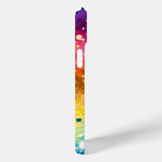 Chique Trendy Rainbow Case-Mate iPhone Case (Achterkant / Rechts)