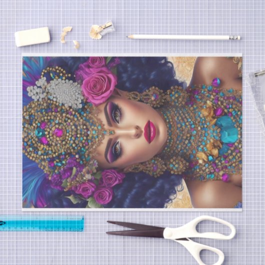 Chique Trendy Vrouwen Tissue Papier 10lb (Craft)