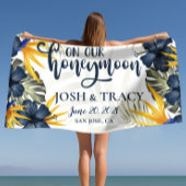 Chique Tropisch Persoonlijk Huwelijksreis Trouwfee Strandlaken