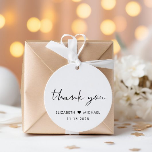 Chique Trouwcadeau Bedankjes Labels