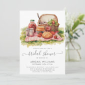 Chique Tuin Party Picknick Strawberry Vrijgezellen Kaart (Staand voorkant)