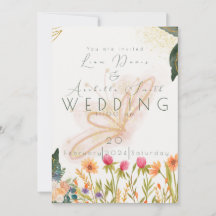 Chique Tuin Zonsopgang Butterly Bruiloft