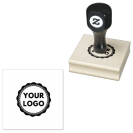 Chique Typografie Custom Business Logo Rubberstempel