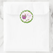 Chique Uil Baby shower Envelop Seal Stickers (Tas)
