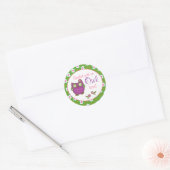 Chique Uil Baby shower Envelop Seal Stickers (Envelop)