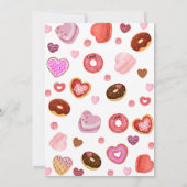 Chique Valentijnsdag Cookie Versierfeestje Kaart (Achterkant)