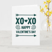 Chique Valentijnskaart Kaart (Gele Bloem)