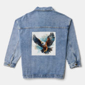 "Chique & Veelzijdig: Vrouwen Denim Jas Collectie Denim Jacket (Achterkant)
