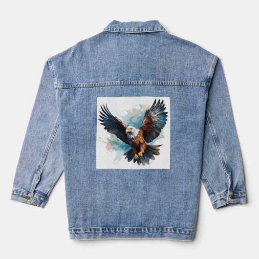 "Chique & Veelzijdig: Vrouwen Denim Jas Collectie Denim Jacket (Achterkant)