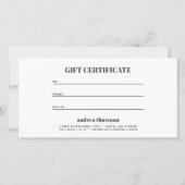 Chique verweerde grijze satijnen gouden cadeaukaar (Achterkant)