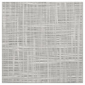 Chique warm licht grijs faux jute stof patroon (Swatch)