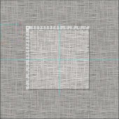 Chique warm licht grijs faux jute stof patroon (Delen)