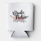 Chique Waterverf Bloemen Bruiloft Bruid Tribe Blikjeskoeler (Voorkant)