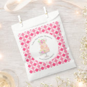 Chique Waterverf gelaagde taart met Rozen bakkerij Bedankzakje (Geknipt)