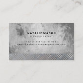 Chique Waterverf | Metalen staalbekleding Visitekaartje (Achterkant)