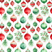 Chique waterverf rode en groene feestelijke vakant fleece deken