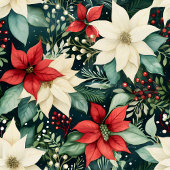 Chique waterverf vrolijk kerstmis gedempt kleur bl fleece deken