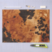 Chique Western bruin Koeienhuid Tissuepapier (Craft)