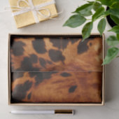 Chique Western bruin Koeienhuid Tissuepapier (Geschenk)