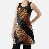 Chique Western Zwart Bruin Koeienhuid Schort (Insitu)